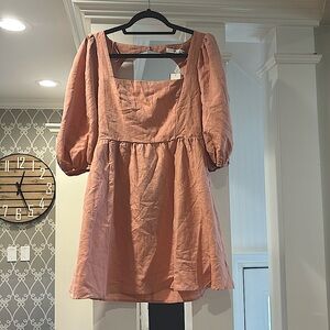 Summer Open Back Dress